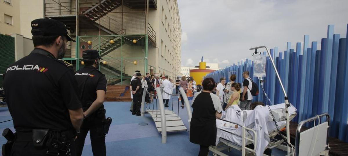 Un momento de la jornada celebrada en el Hospital General.