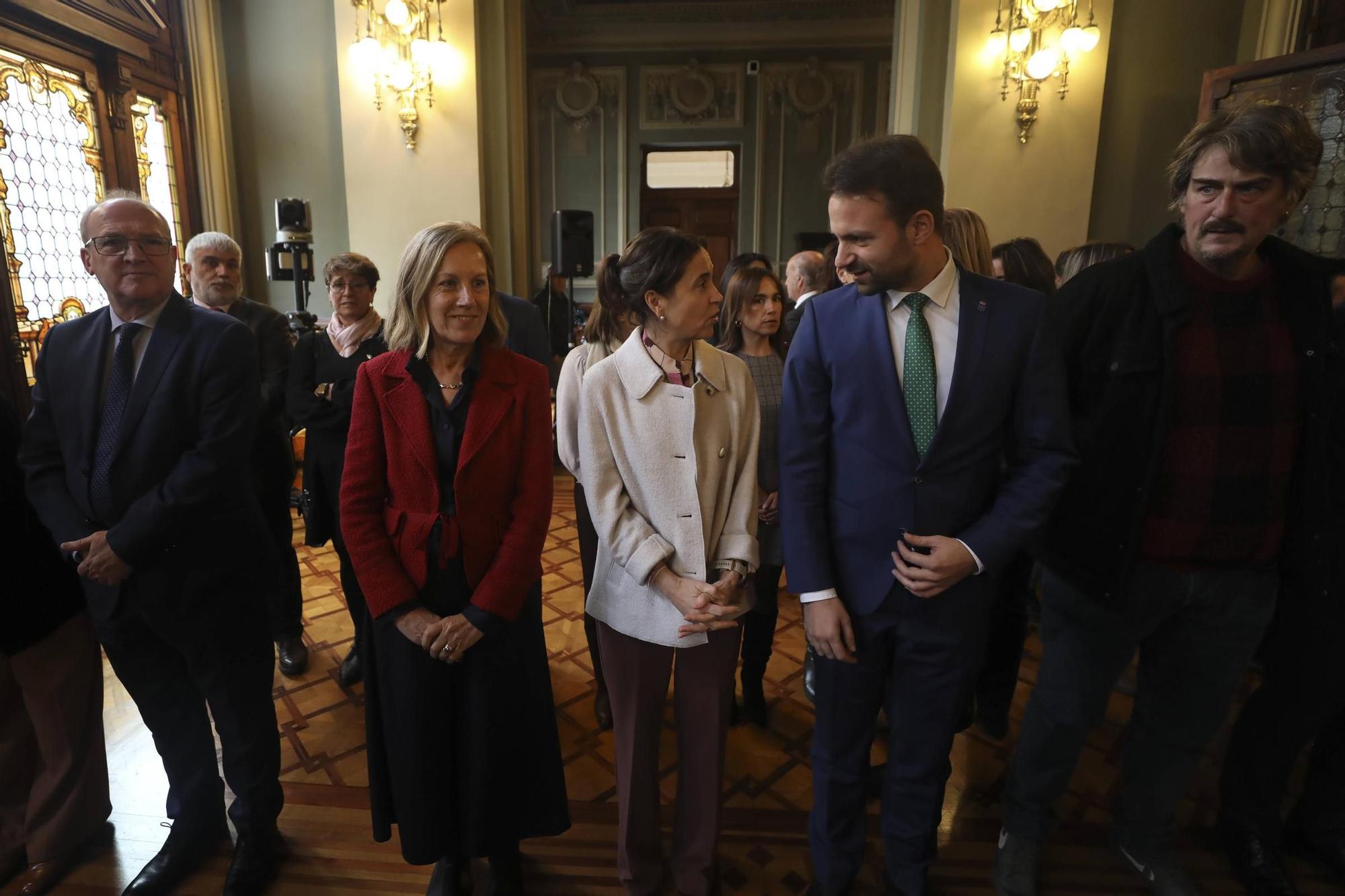 Acto del Día de la Constitución en la Junta del Principado de Asturias