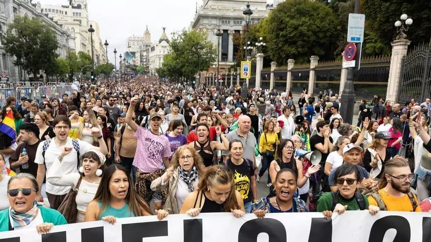 Así han sido las manifestaciones por la vivienda en distintas ciudades de España
