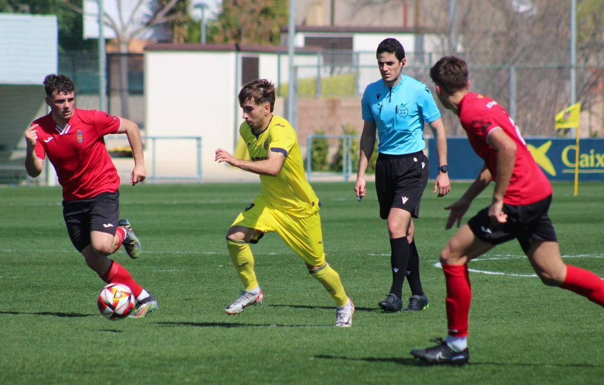 El extremo Luis Montes fue uno de los goleadores del juvenil del Villarreal.