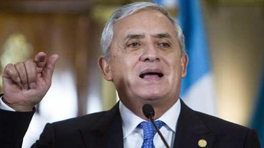 Otto Pérez Molina.