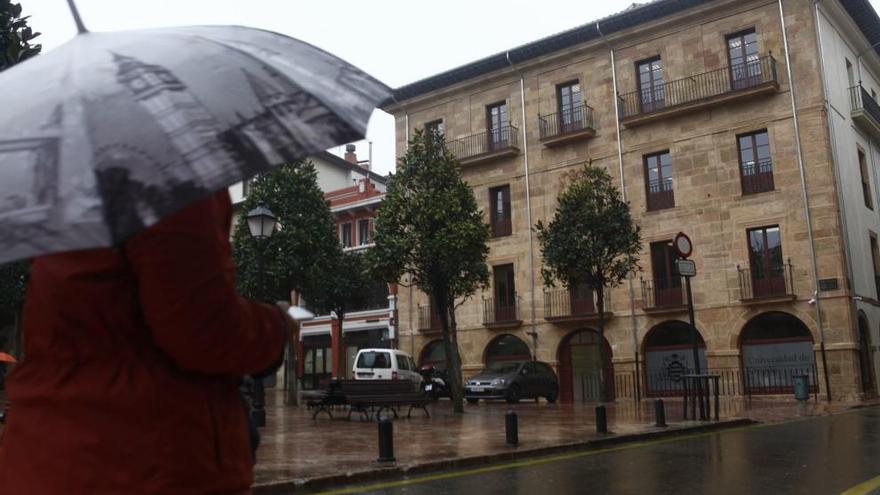 La Plaza del Riego, en Oviedo.