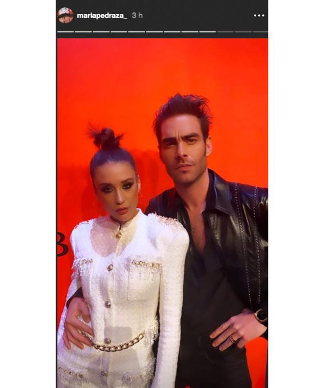 María Pedraza y Jon Kotajarena en la fiesta de Bulgari en Nueva York