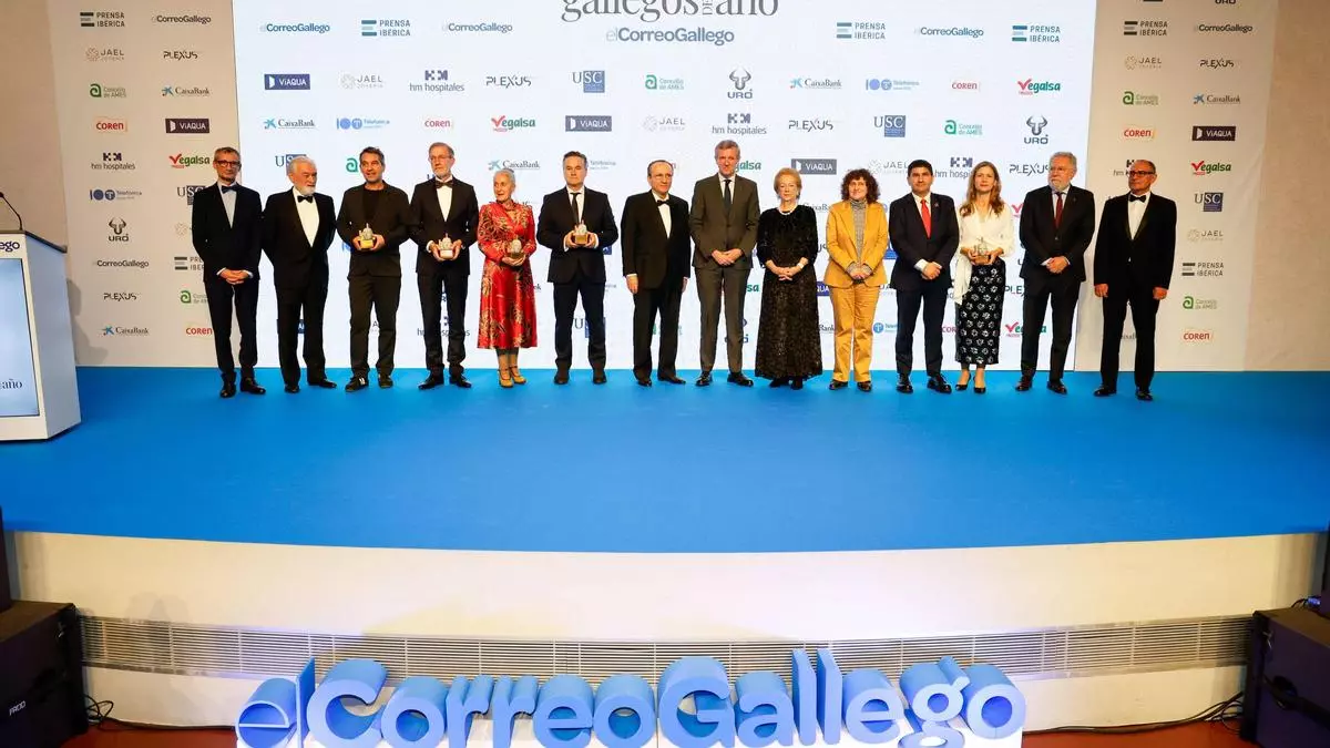 Galardón para cinco personalidades que muestran la vanguardia y vitalidad de Galicia