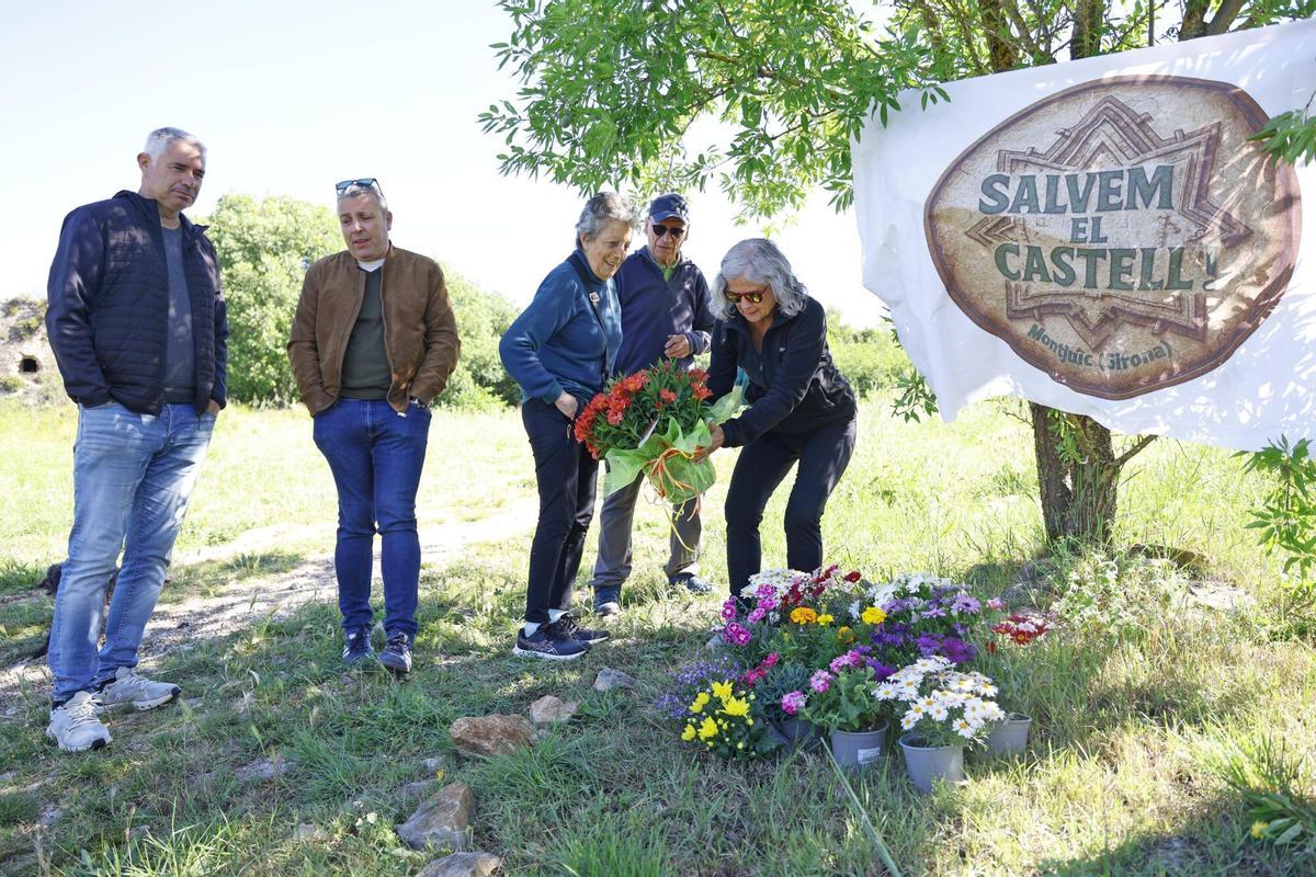 Les imatges de l'acte per Salvar el Castell de Montjuïc