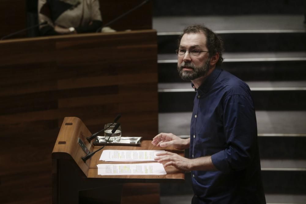 Debate en la Junta sobre los presupuestos asturianos