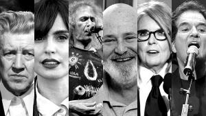 David Lynch, Verónica Echegui, Robe Iniesta, Rob Reiner, Diane Keaton y Manuel de la Calva.
