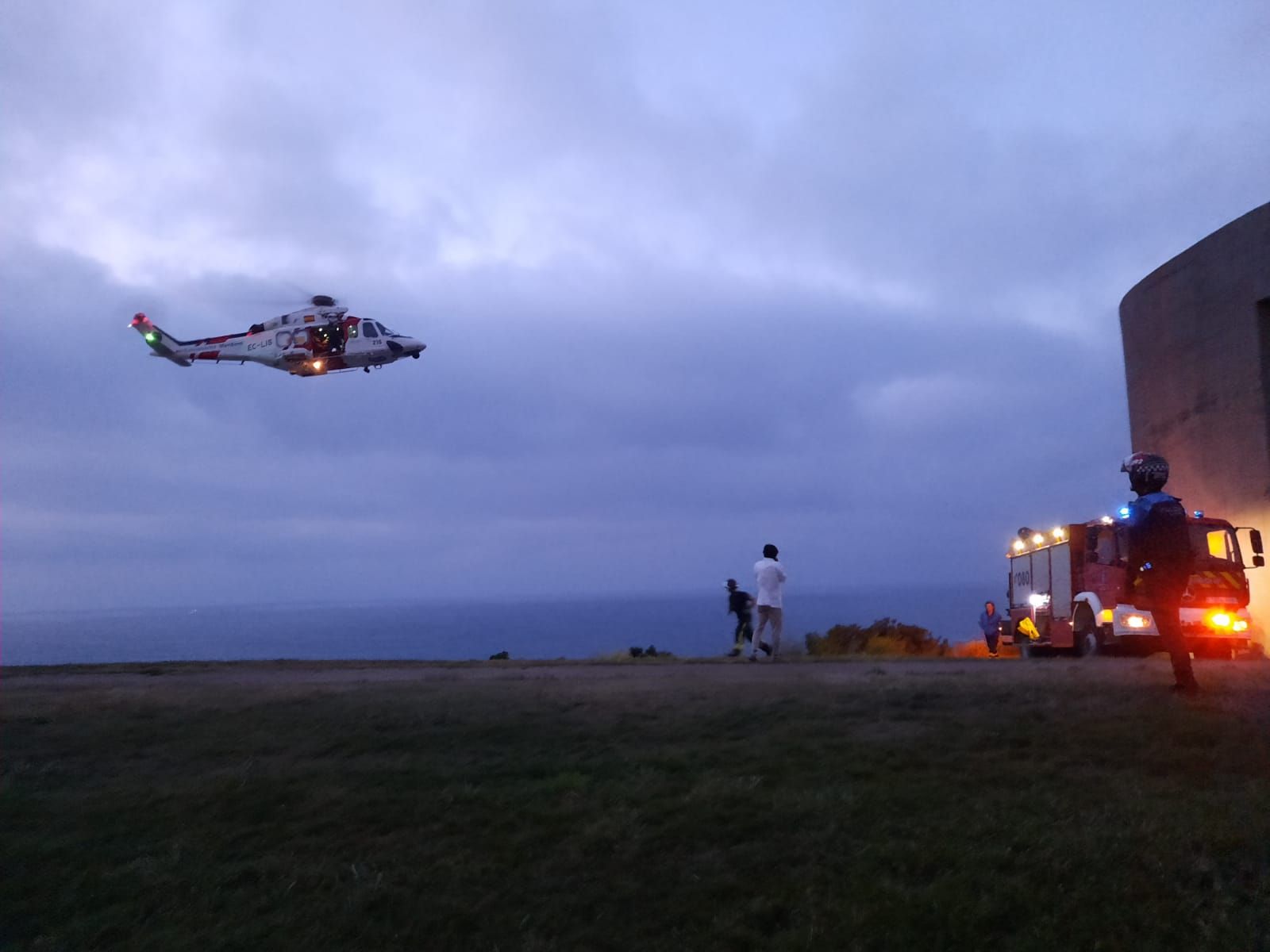 El amplio operativo de rescate en el Cerro de Santa Catalina, en imágenes