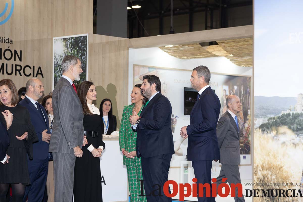 Así ha sido el primer día en el stand de la Región de Murcia en la Feria de Fitur