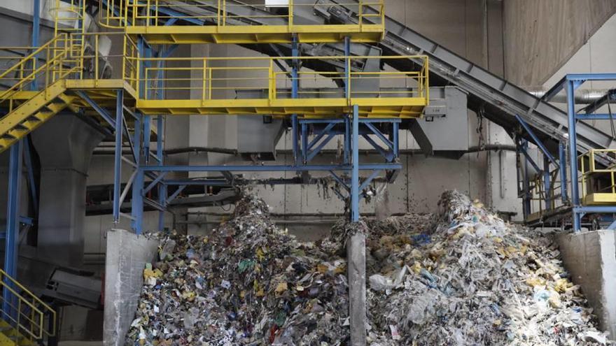 Planta de tratamiento de residuos de Cañada Hermosa en Murcia.