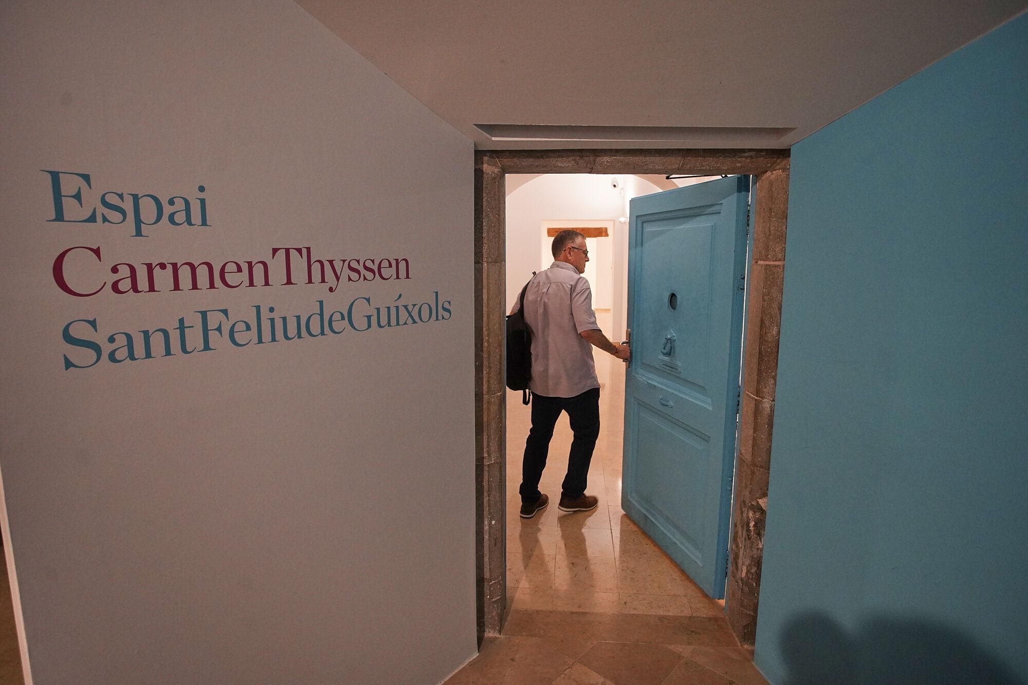 Sant Feliu de Guíxols Museu d'Història Espai Carmen Thyssen visita guiada a l'exposició Thyssen