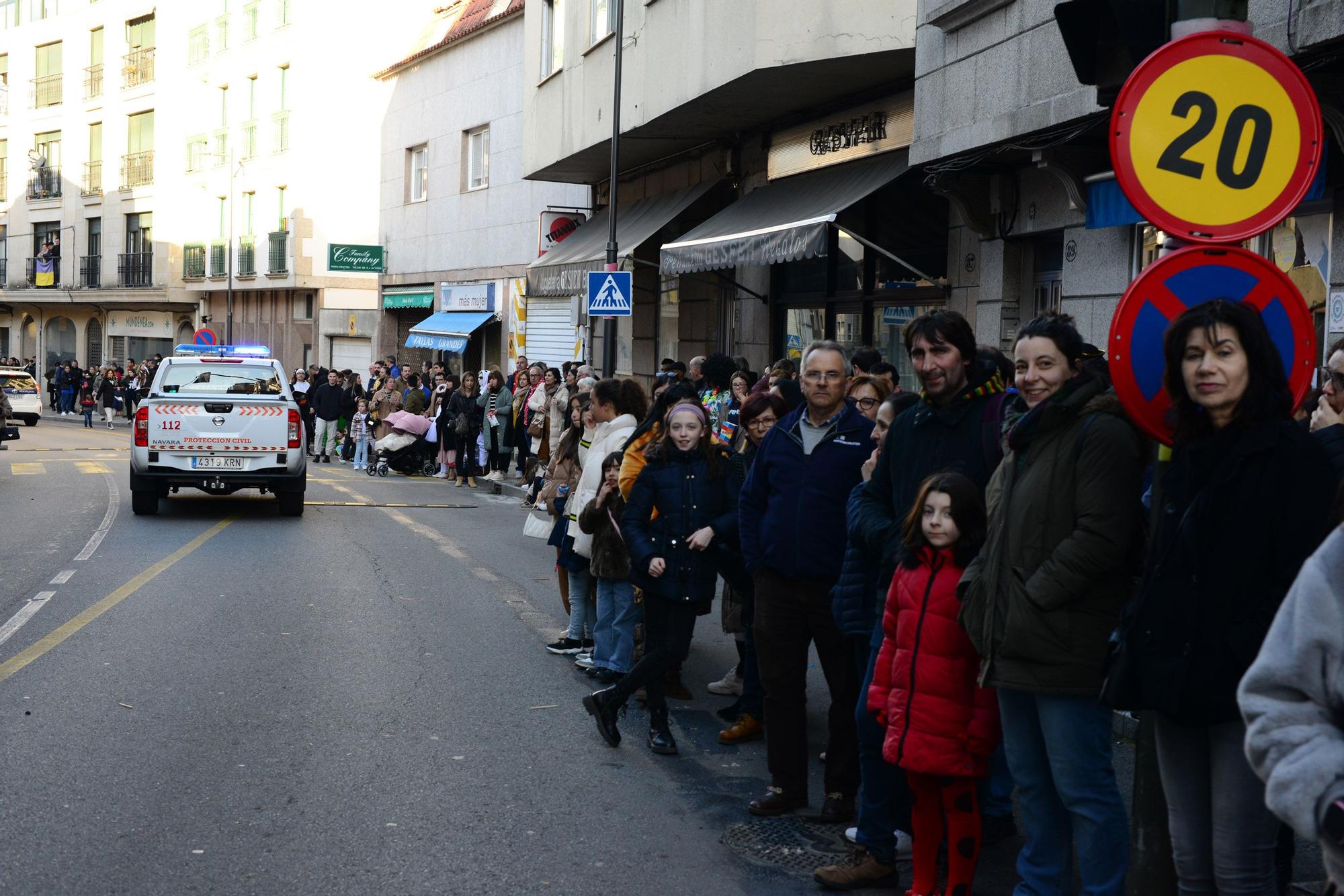 Moaña "llora" el fin del carnaval con el Enterro da Sardiña