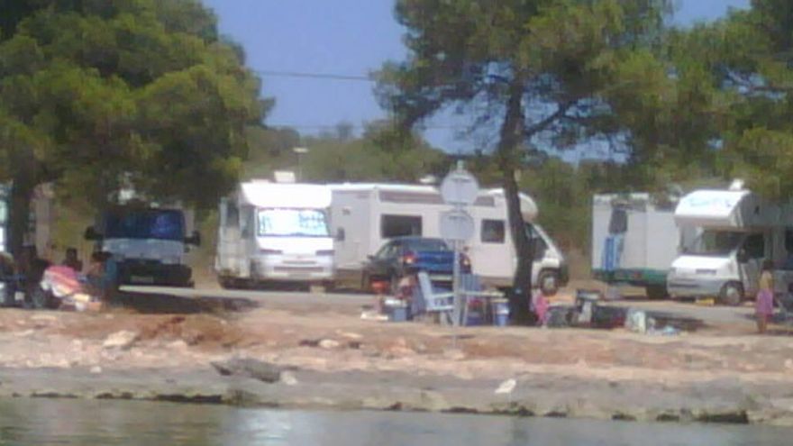 Portocolom es uno de los destinos preferidos para las autocaravanas.