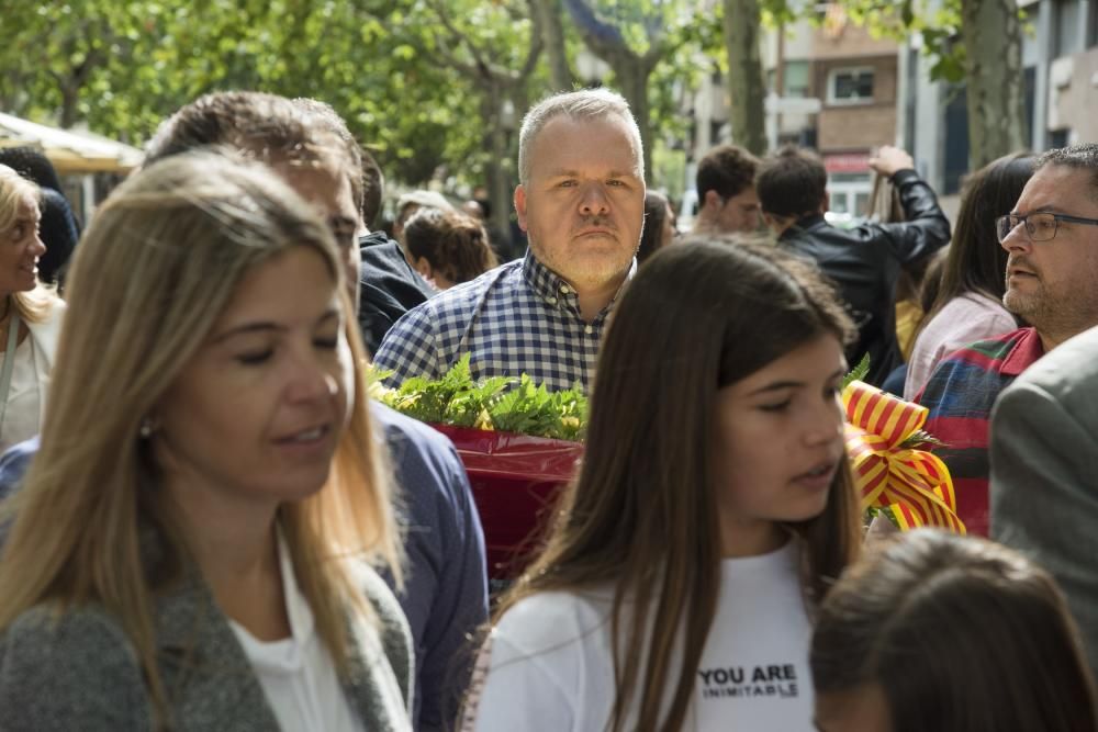 Celebració institucional de la Diada a Manresa