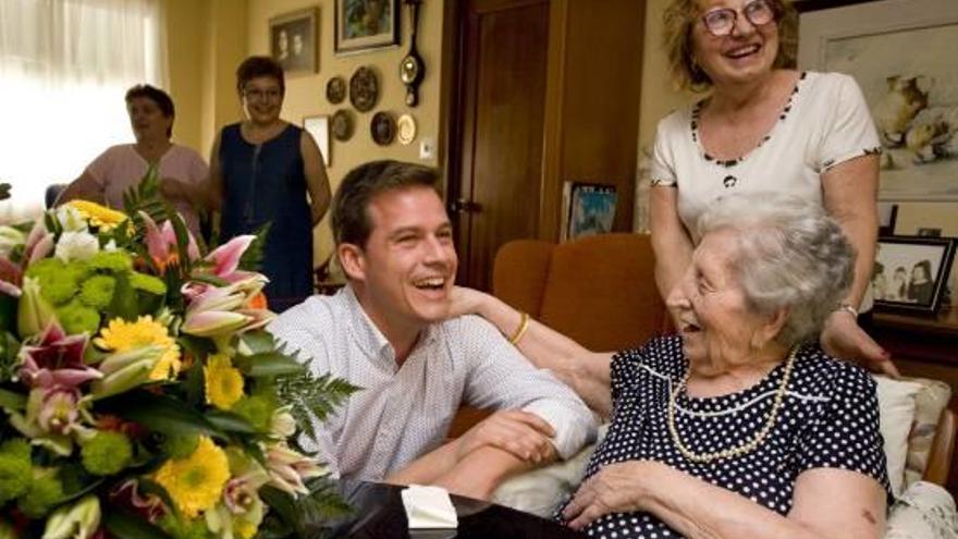 Filo Belenguer cumple 102 años