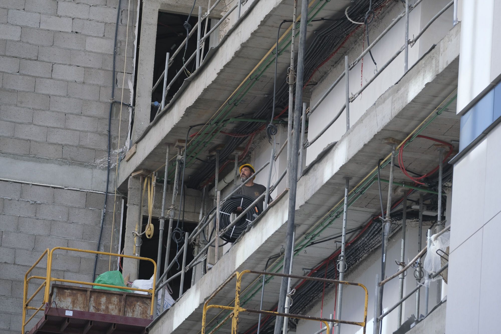 Edificios en construcción en Belén María