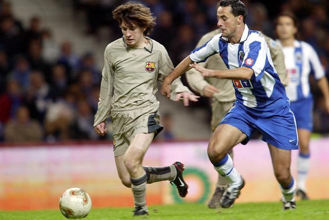 Algunas imágenes del Oporto-Barça de 2003