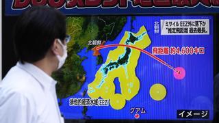 Corea del Norte lanza dos nuevos misiles hacia el mar de Japón