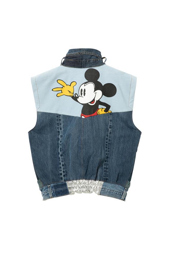 Chaleco Icon 'denim' Mickey Mouse, de Desigual