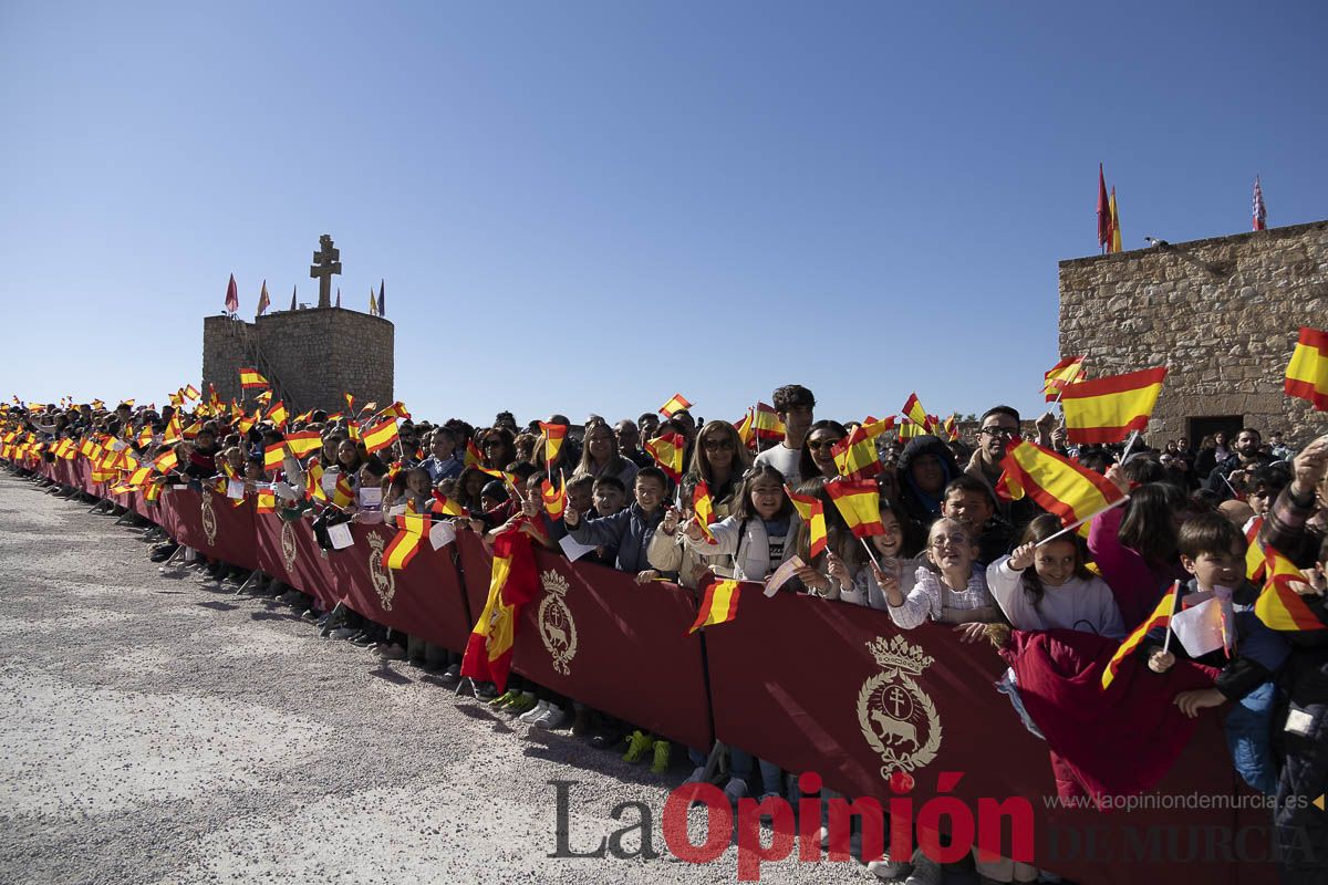 Visita de los reyes de España a Caravaca (explanada de la Basílica)