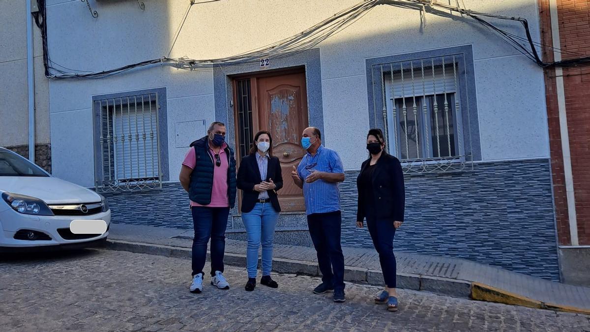 Vivienda de Villanueva del Rey beneficiada por el programa de rehabilitación de la Junta.