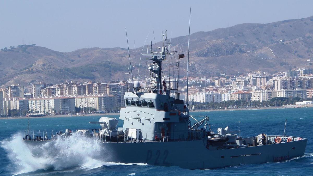 El patrullero Tagomago, con base en Málaga.