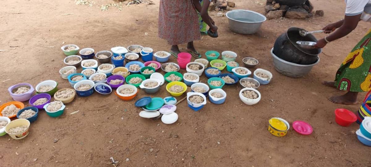 Niños y niñas que se benefician de África Acoge