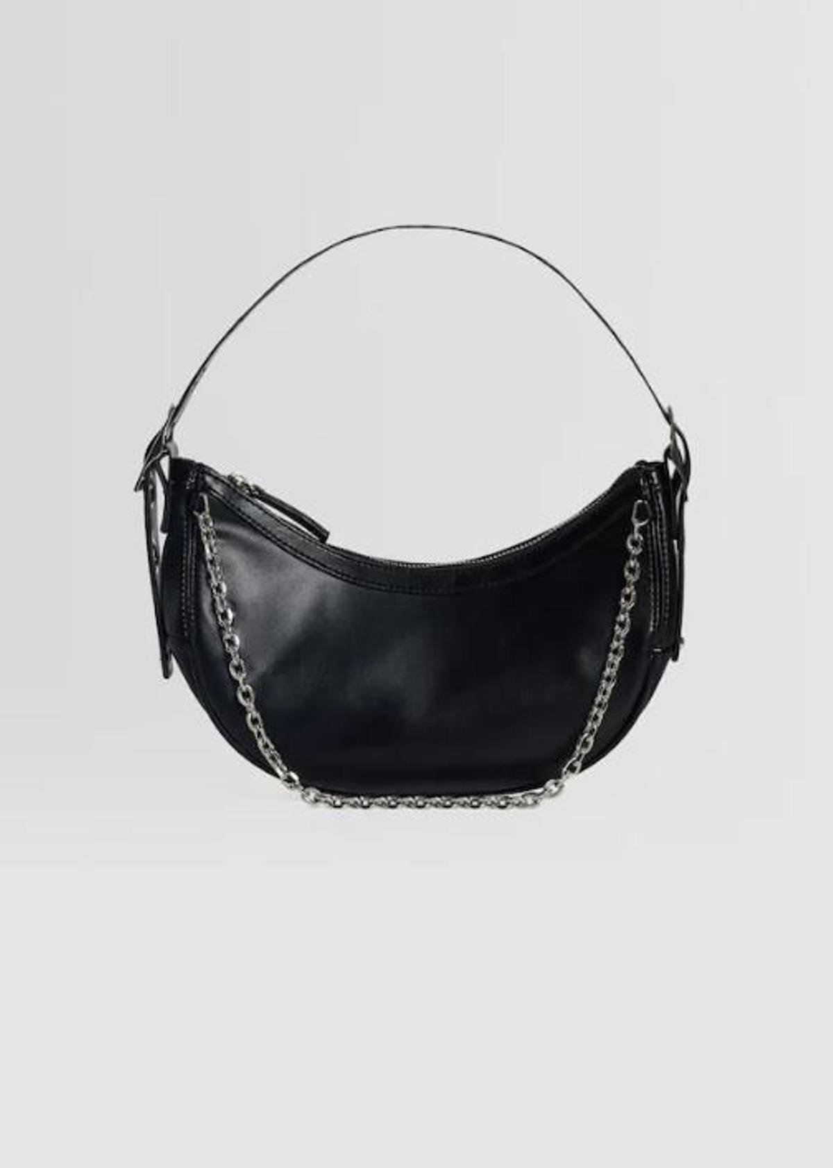 BOLSO NEGRO MEDIA LUNA