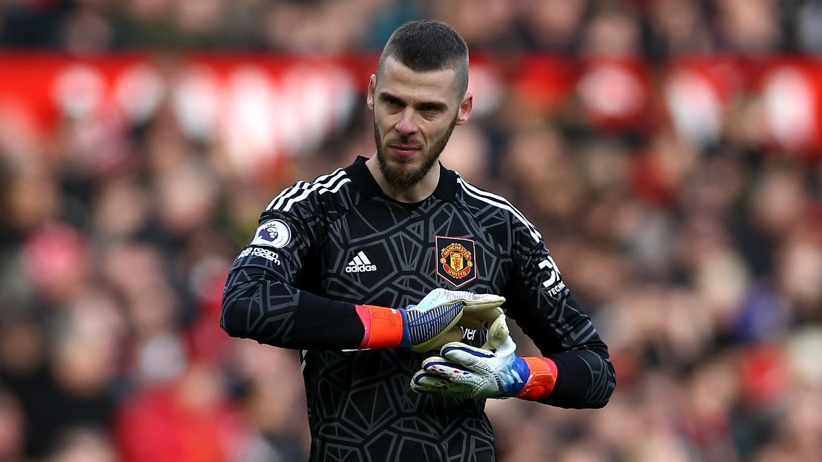 Manchester United - FC Barcelona | La parada de De Gea a remate de Koundé