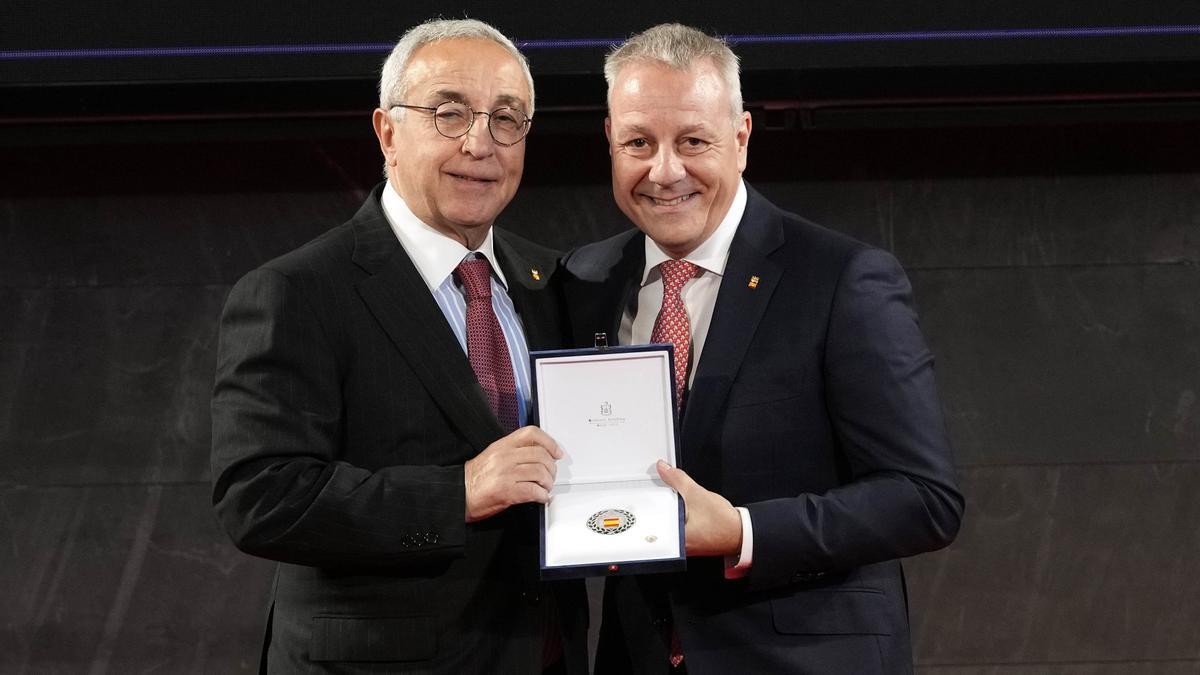 Francisco Blánquez junto a Alejandro Blanco