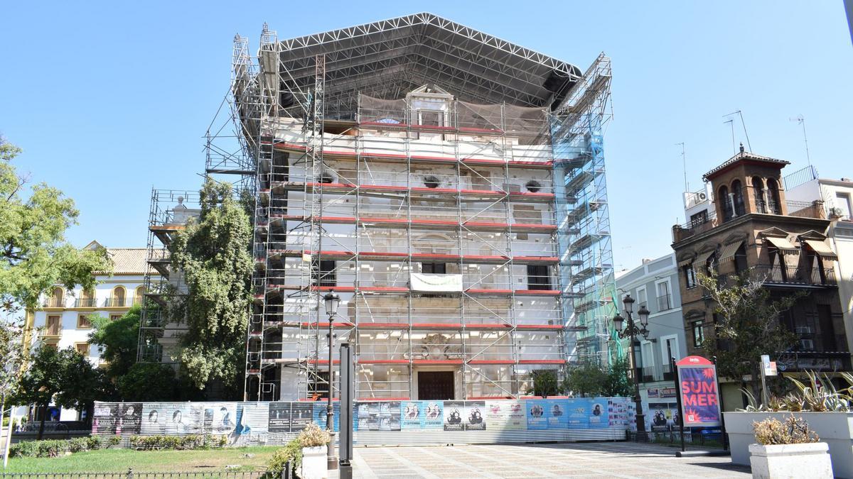 Obras de restauración de San Hermenegildo