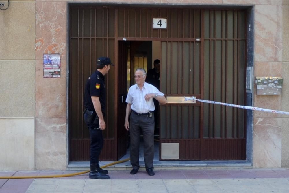 Alarma por un incendio en el barrio de La Flota