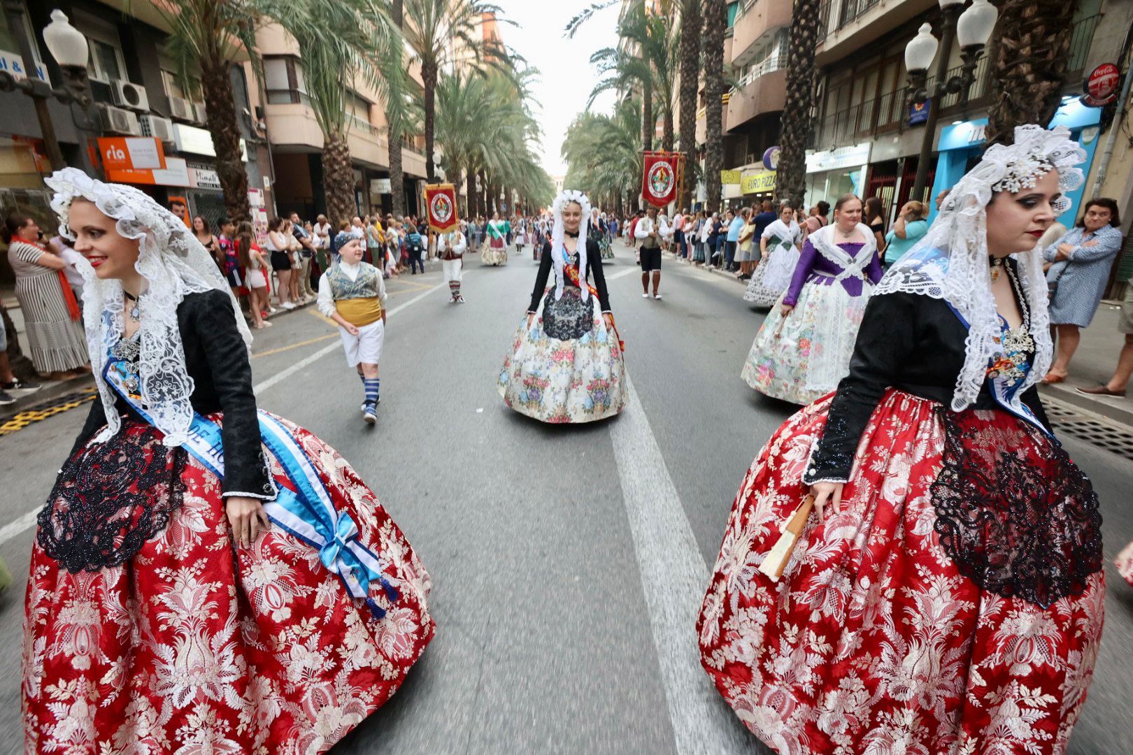 Desfile del pregón de las Hogueras 2022