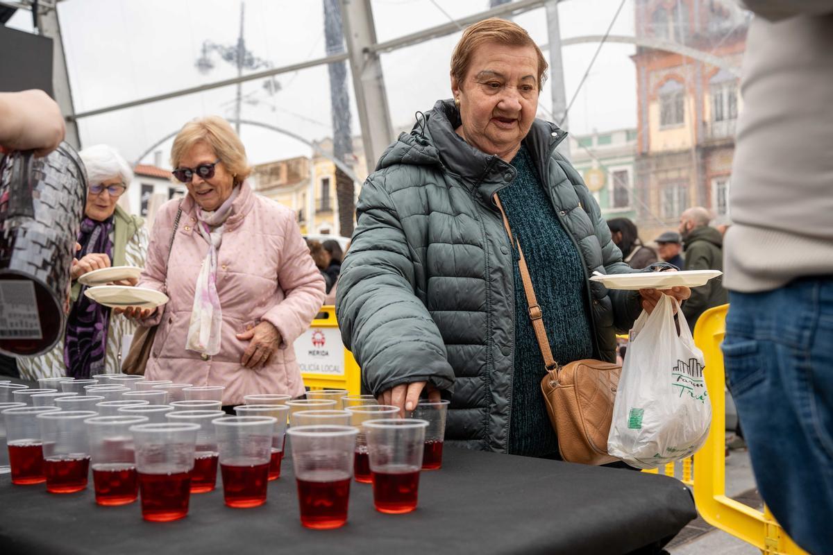 A la rica sardina asada en Mérida.