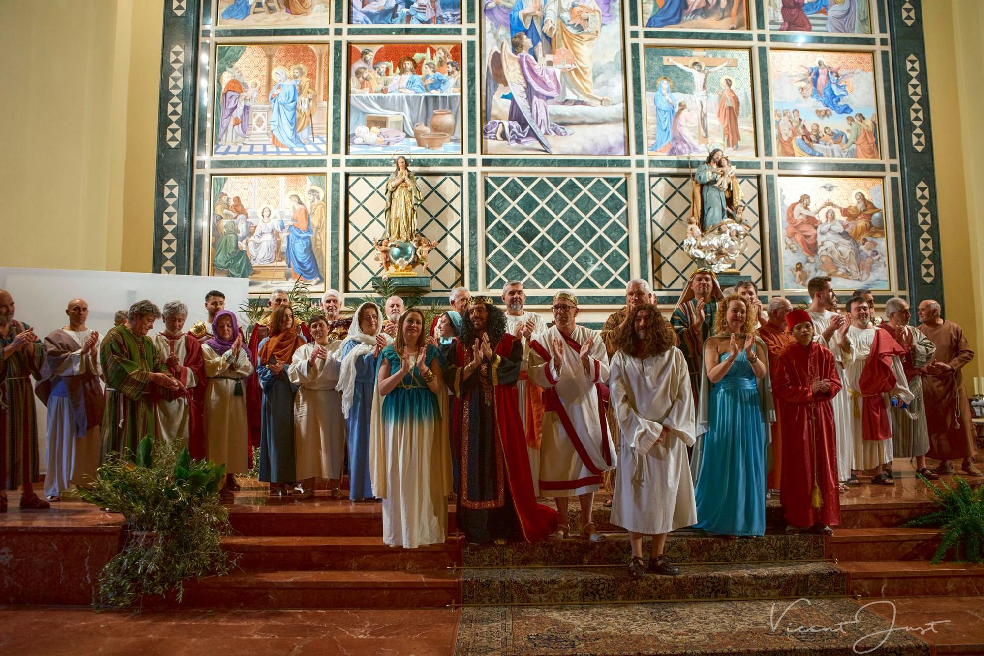 El jucio a Jesús en la iglesia de Sant Josep de Gandia