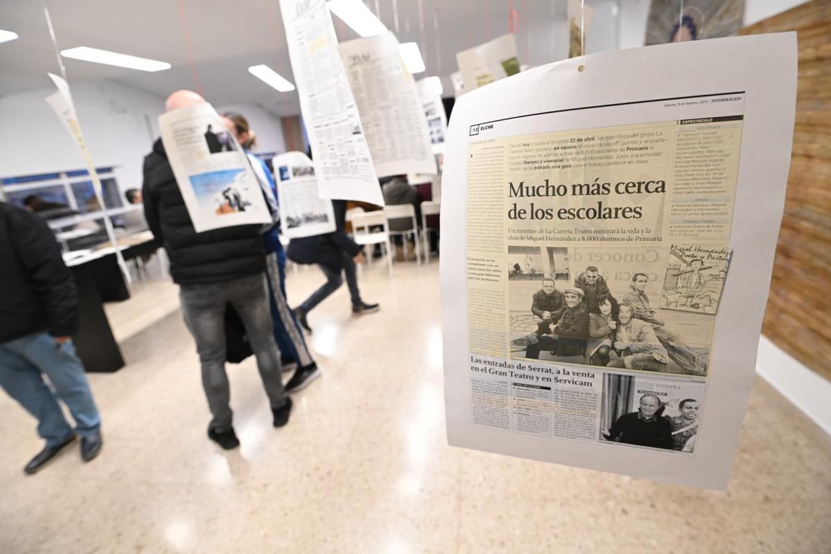 El instituto de Carrús, en Elche, inaugura una exposición por sus 50 años