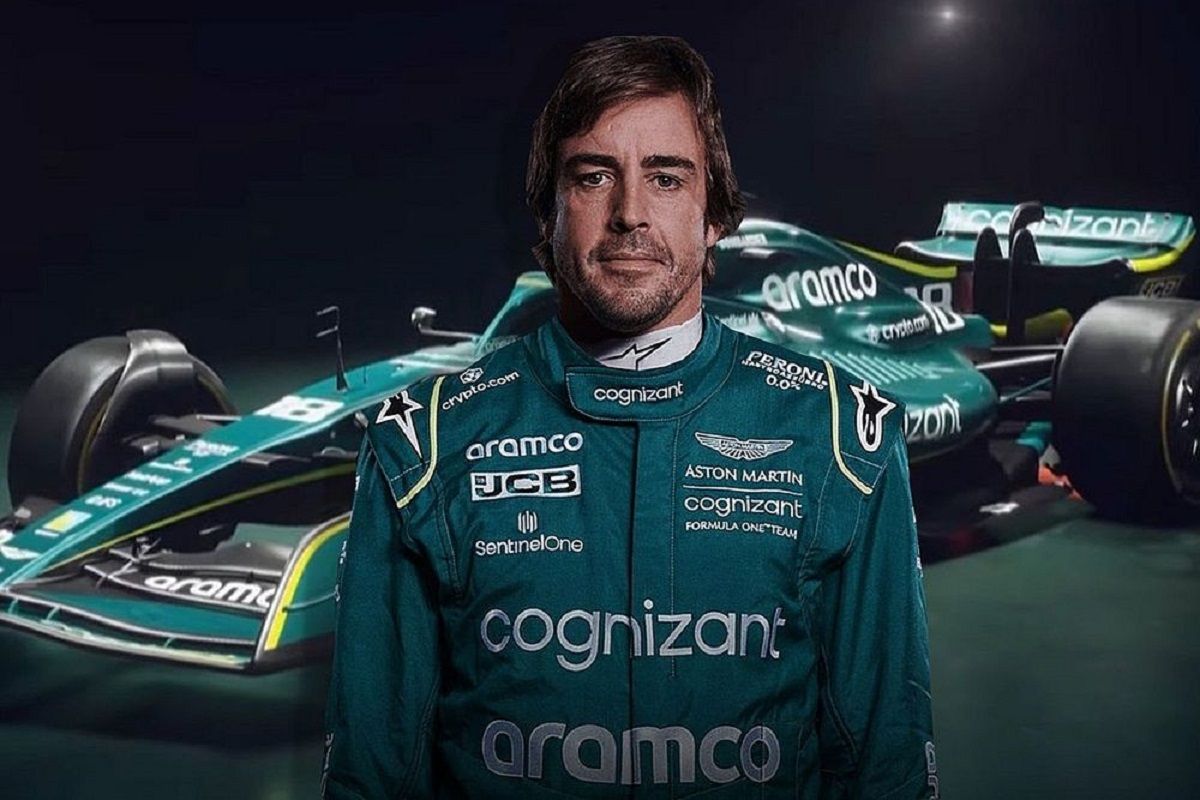 2023 Aston Martin Aramco Cognizant F1 Racing Jersey Oficial Fernando Alonso  Team Driver Camiseta Para Hombre De 13,56 €