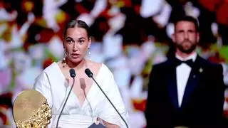 Cata Coll tras ganar el Trofeo Lev Yashin: "Aquest premi es de sa meva família i de Mallorca"