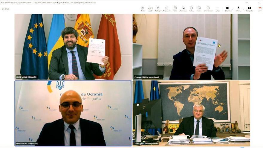 La Región de Murcia se vuelca con la reconstrucción de Ucrania