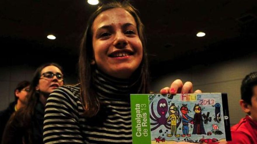 Un momento de la entrega de premios celebrada ayer en el auditorio. // Iñaki Abella