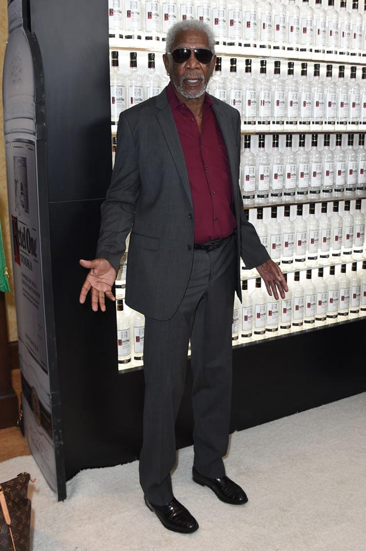 Morgan Freeman, en la Unite4: Humanity Gala.