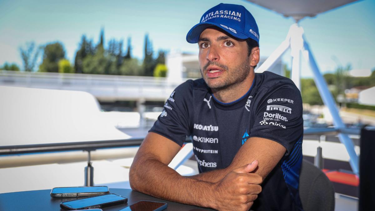 Carlos Sainz no tuvo un buen fin de semana en Montmeló