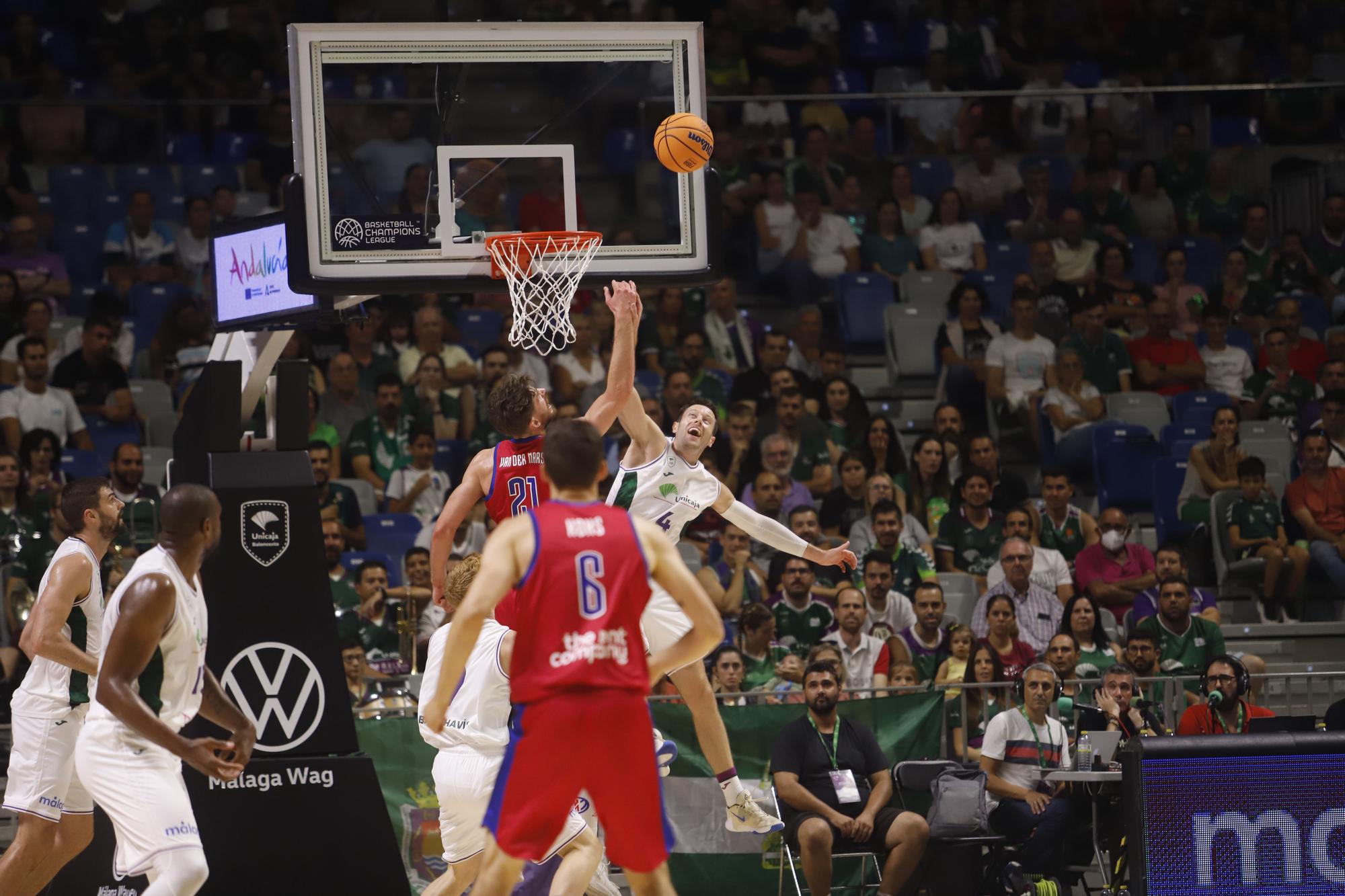 Unicaja - Den Bosch, semifinal de la fase previa de la BCL, en imágenes