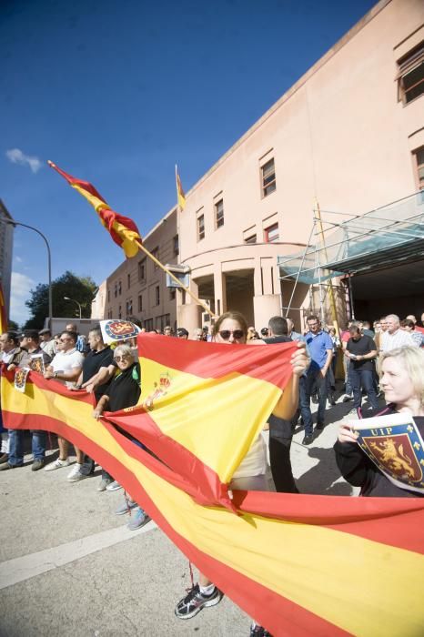 Concentración de policías nacionales en A Coruña