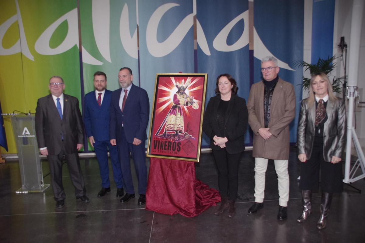 Presentación del cartel del L Aniversario de la Bendición del Señor de Viñeros.