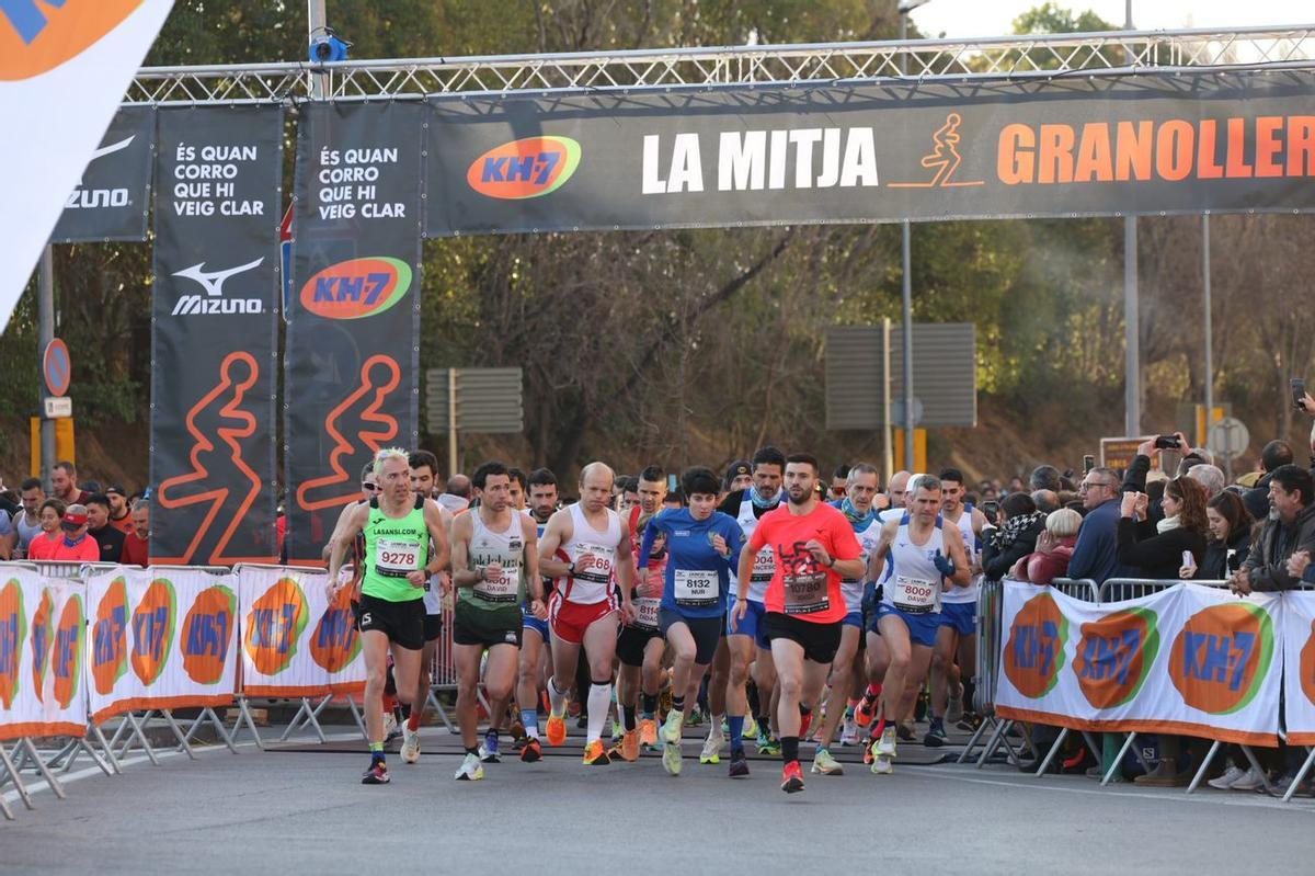 Salida de la Mitja de Granollers