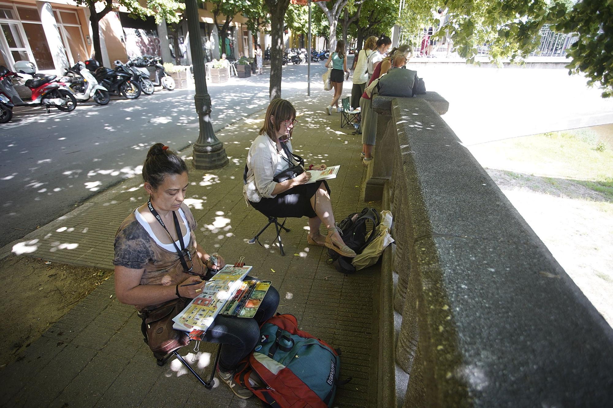 Trobada d’Urban Sketchers a la ciutat de Girona