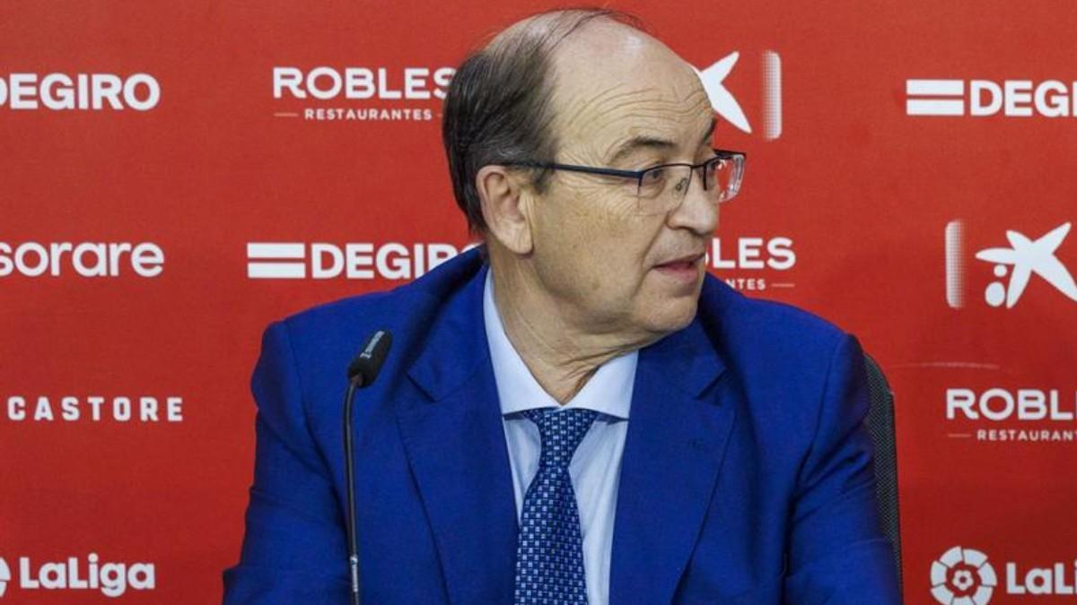 Pepe Castro, presidente del Sevilla