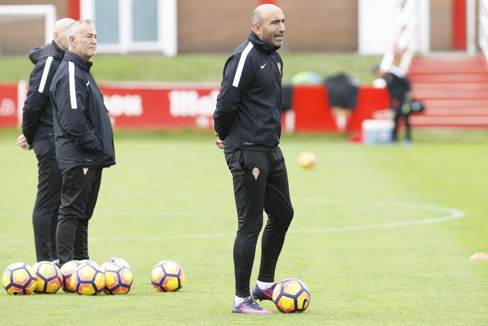 Entrenamiento del Sporting