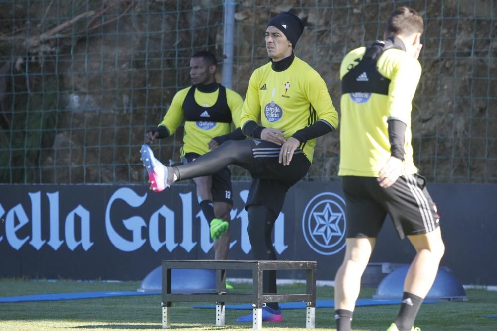 El Celta ultima el partido ante el Shakhtar